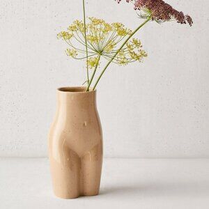 Urban Outfitters Sand Color Female Form Vase *Like New* Sold Out online